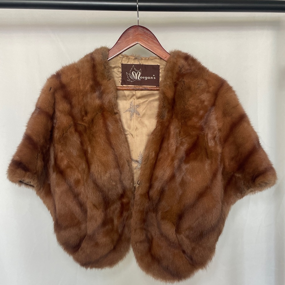 Vintage Fur Shawl